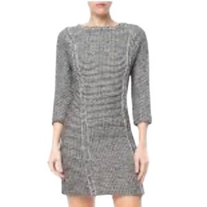 Massimo Dutti Woven Tweed Shift Dress Size XS 🖤🖤🖤